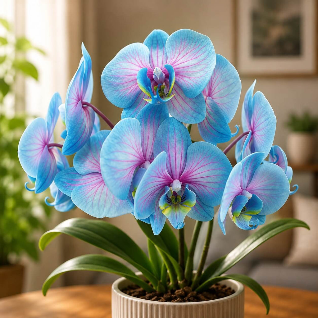 Blue & Pink Phalaenopsis Orchid Seeds -  Heirloom Flower Garden Seeds for Growing