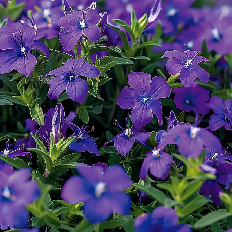 Lobelia Erinus Seeds - Heirloom Flower Garden Seeds for Growing