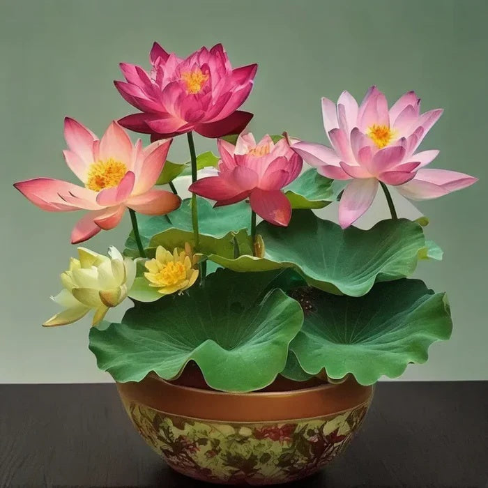 Mixed Lotus Seeds - Heirloom Flower Garden Seeds for Growing