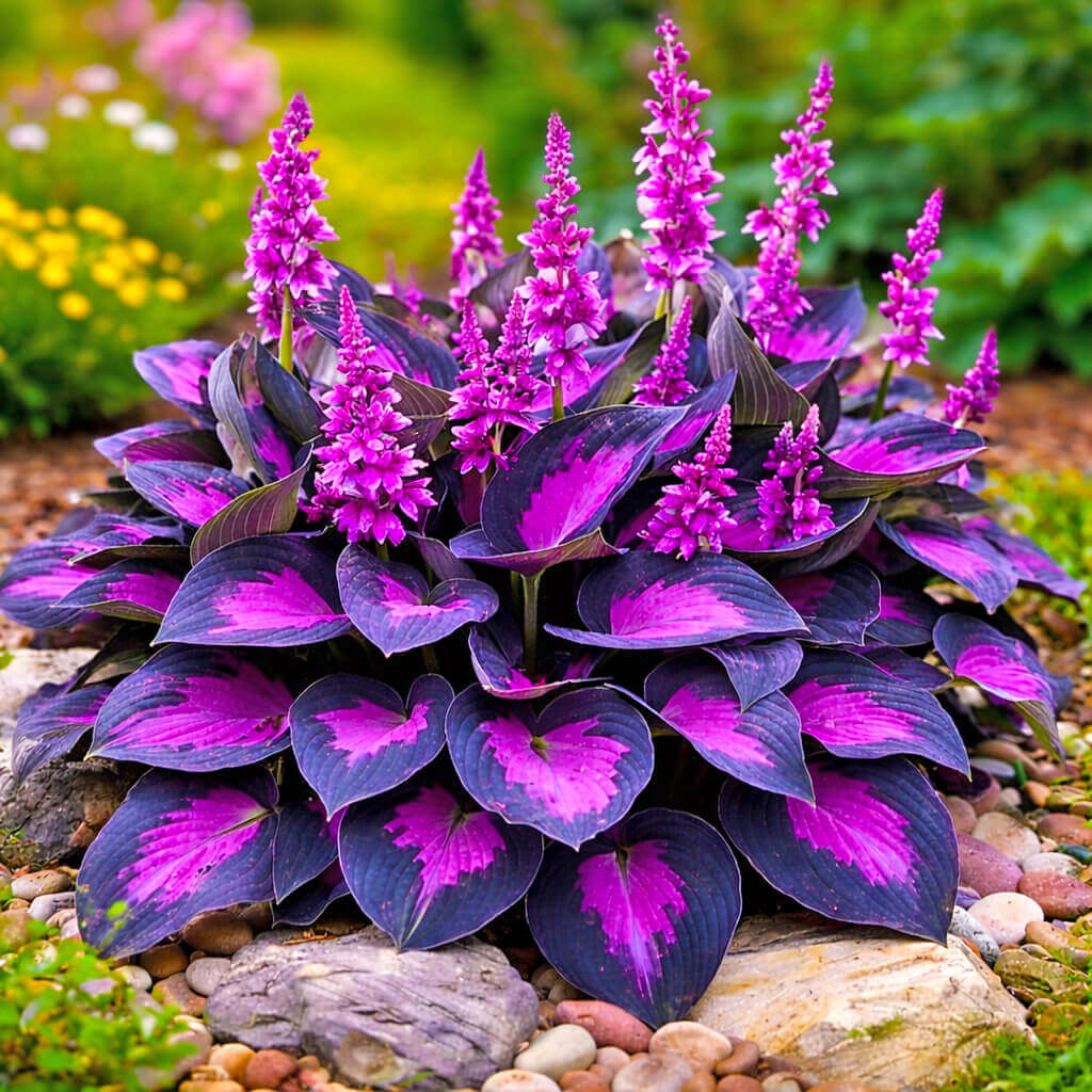 Royal Leaf Hosta Seeds - Heirloom Flower Garden Seeds for Growing