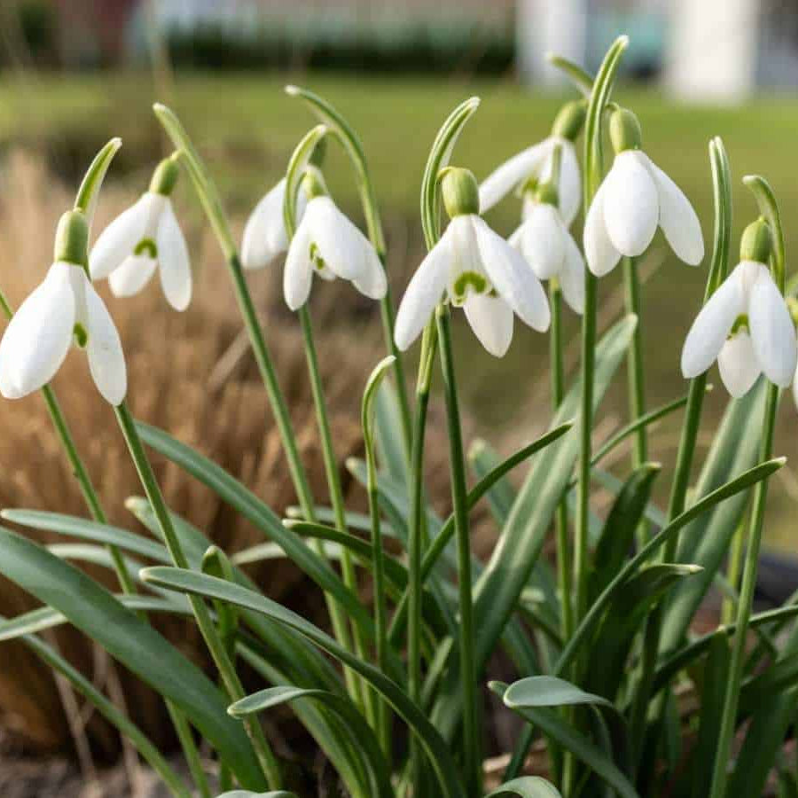 Snowdrop Seeds - Heirloom Flower Garden Seeds for Growing